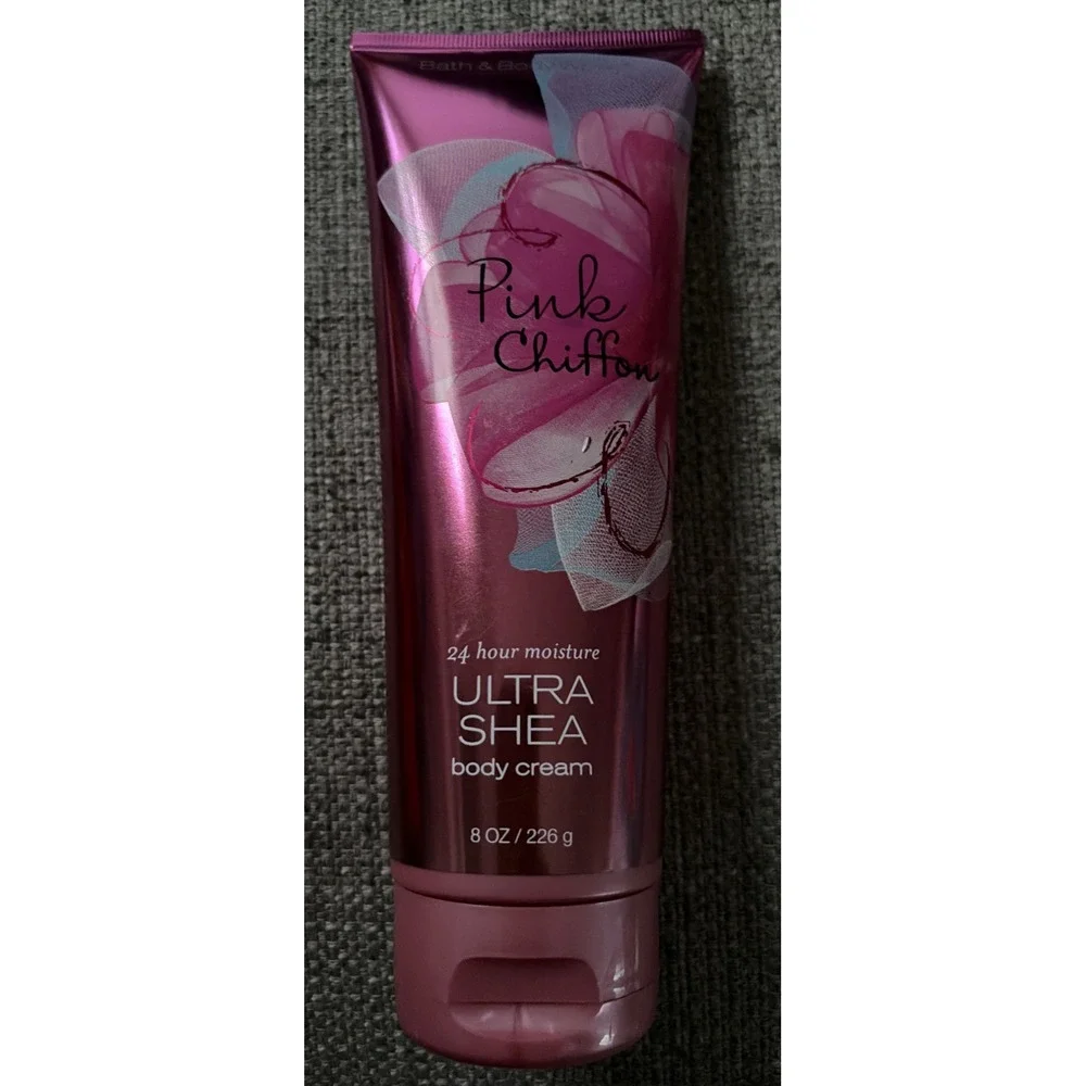 Bath & Body Works PINK CHIFFON Body Cream Lotion Moisturizer 8oz